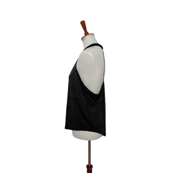 Nike Elastika Racerback Dri-fit Tank Top Gray M Medium - Picture 2 of 8